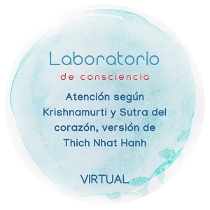 Y nos adentraremos en el Sutra del corazón, la versión traducida por Thich Nhat Hanh, y su propuesta de "interser".